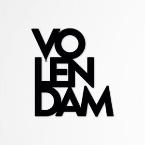 Wanddecoratie City Letter Volendam