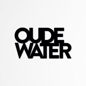 Wanddecoratie City Letter Oude Water