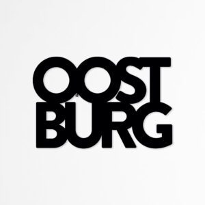 Wanddecoratie City Letter Oostburg