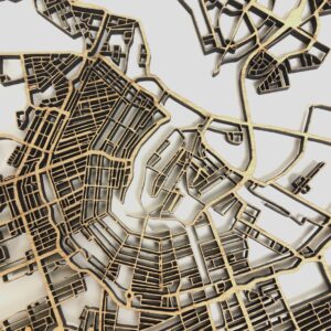Design Cityweb citymap artwork amsterdam