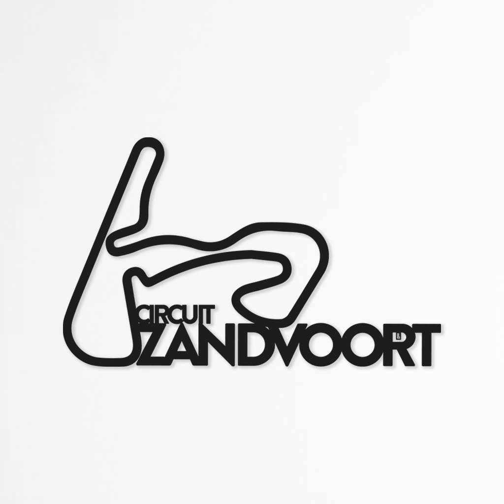 worst creatief In de genade van Circuit - Zandvoort - Wanddecoratie - Label Looy